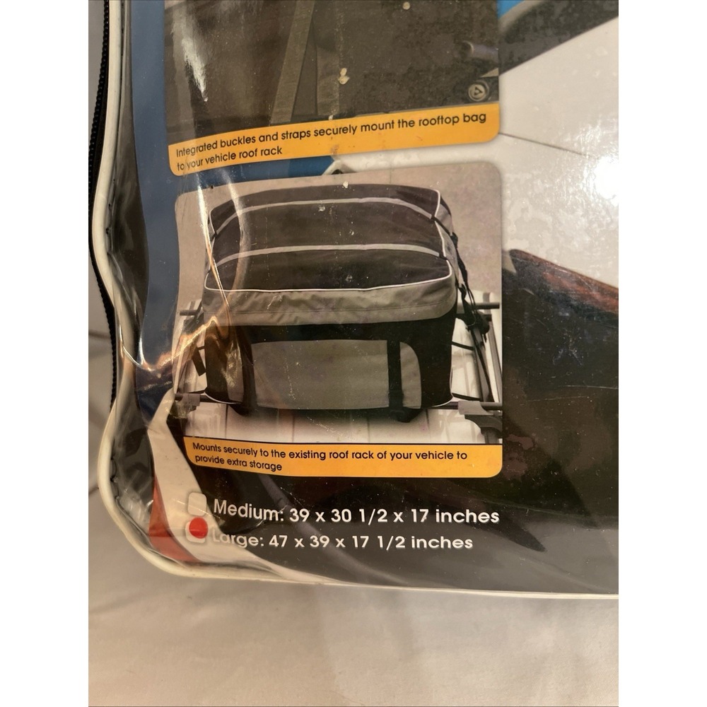 Camco Vehicle Weatherproof Roof Bag Large 47 X 39 X 17.5" NEW IN CASE - Picture 6 of 16